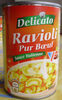 Ravioli Pur Bœuf (Sauce Italienne) - Producto