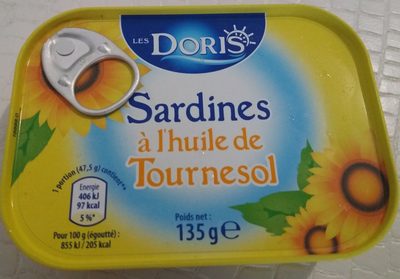 Sardines à l'huile de Tournesol - Ingredientes - fr