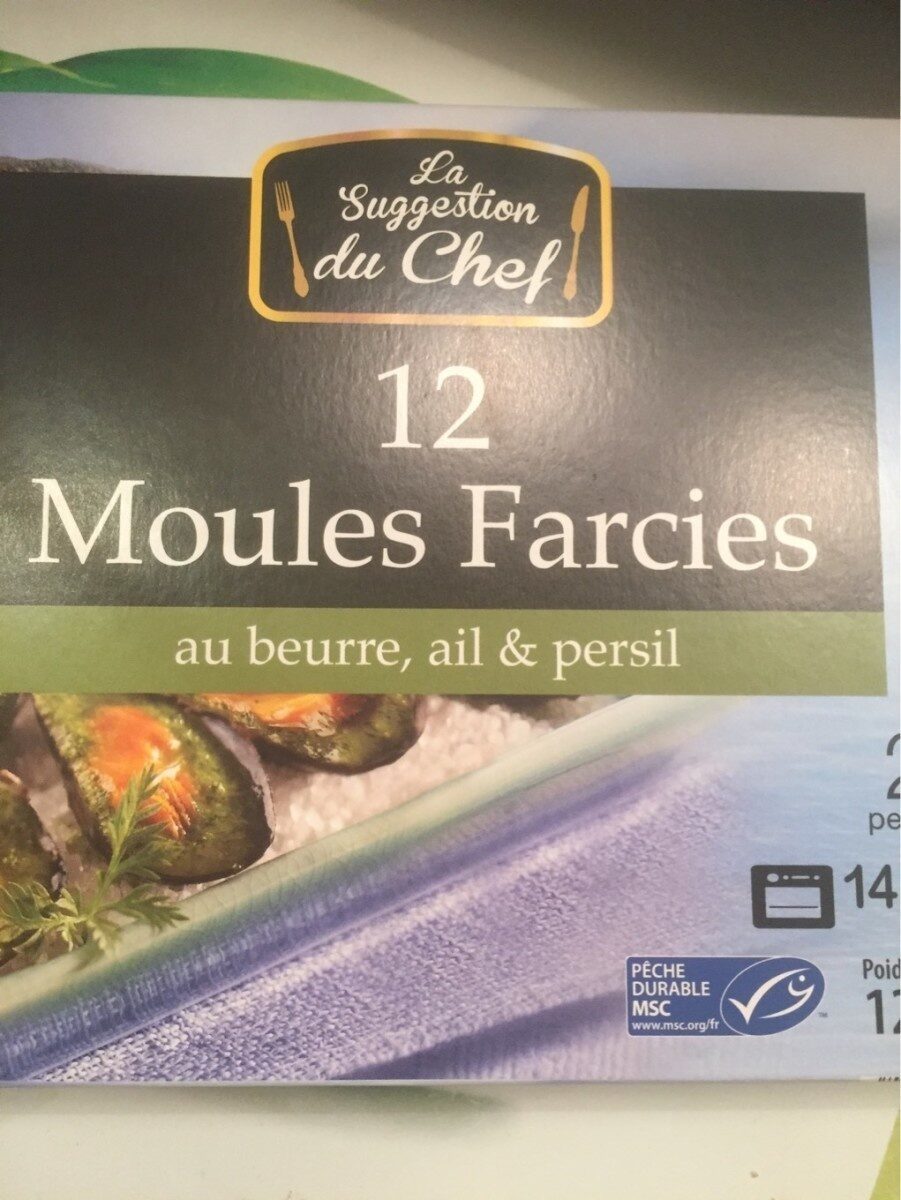 12 moules farcies - Produkt - fr