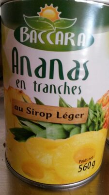 Ananas en tranches au sirop léger - Product - fr
