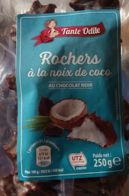 Rocher à la noix de coco au chocolat noir - Product