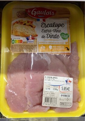 Comparez Escalope de dinde extra fine