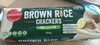 Brown rice crackers multigrain - Producto