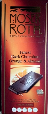 Finest Dark Chocolate - Orange & Almond - Product