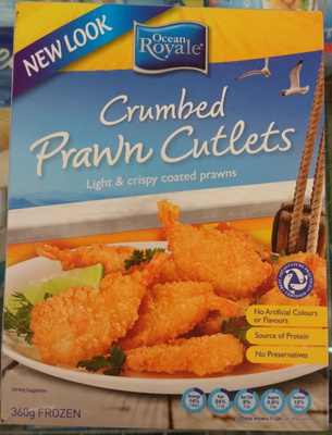 Crumbed Prawn Cutlets - Product