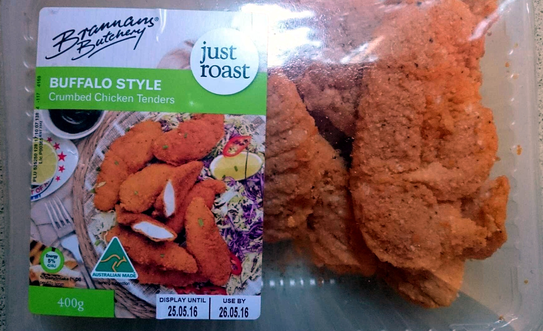 Buffalo Style Crumbed Chicken Tenders - Product