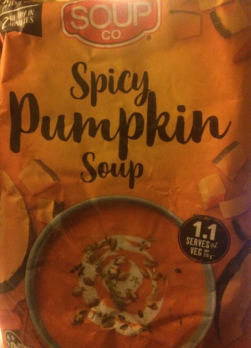 Spicy pumpkin soup - Product - fr