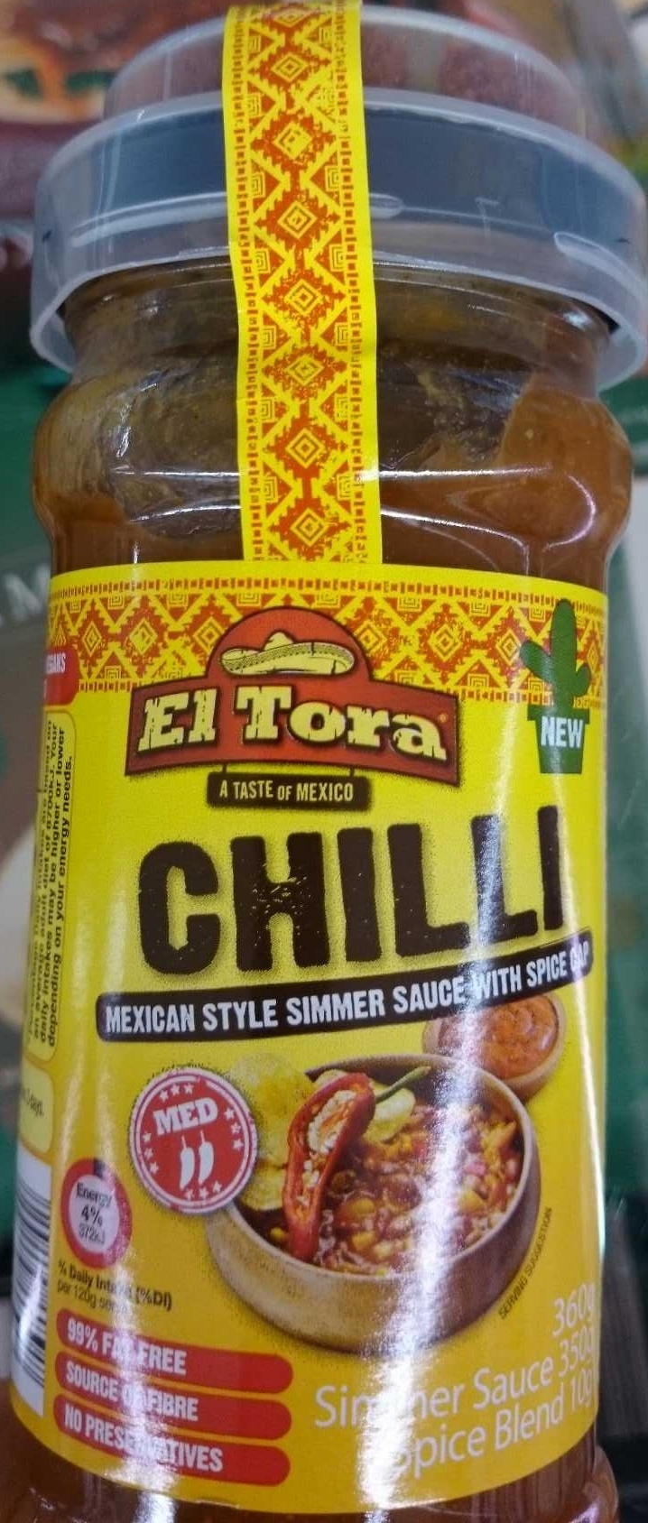 Chilli Mexican Style Simmer Sauce with Spice Cap Medium - Product