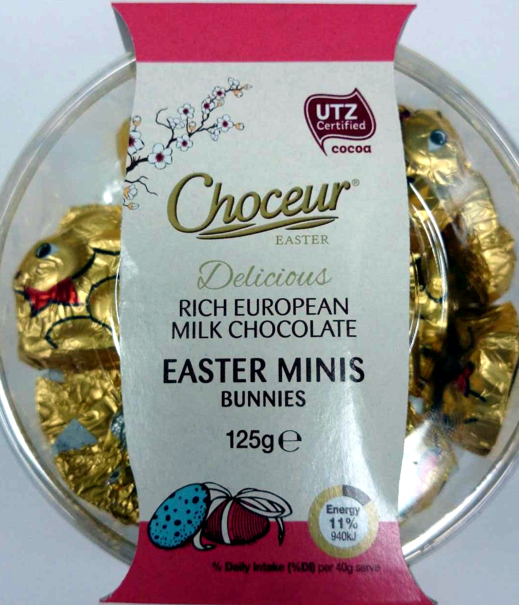 Rich European Milk Chocolate Easter Minis Bunnies - Product