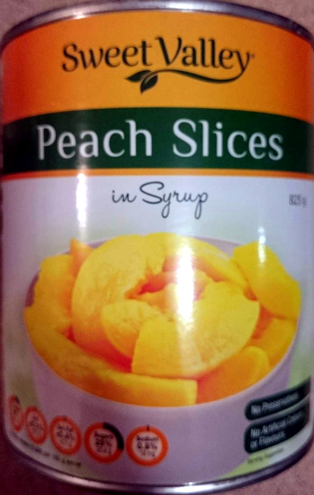Peach Slices in Syrup - Product
