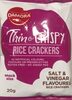 Thin & crispy rice crackers - Product