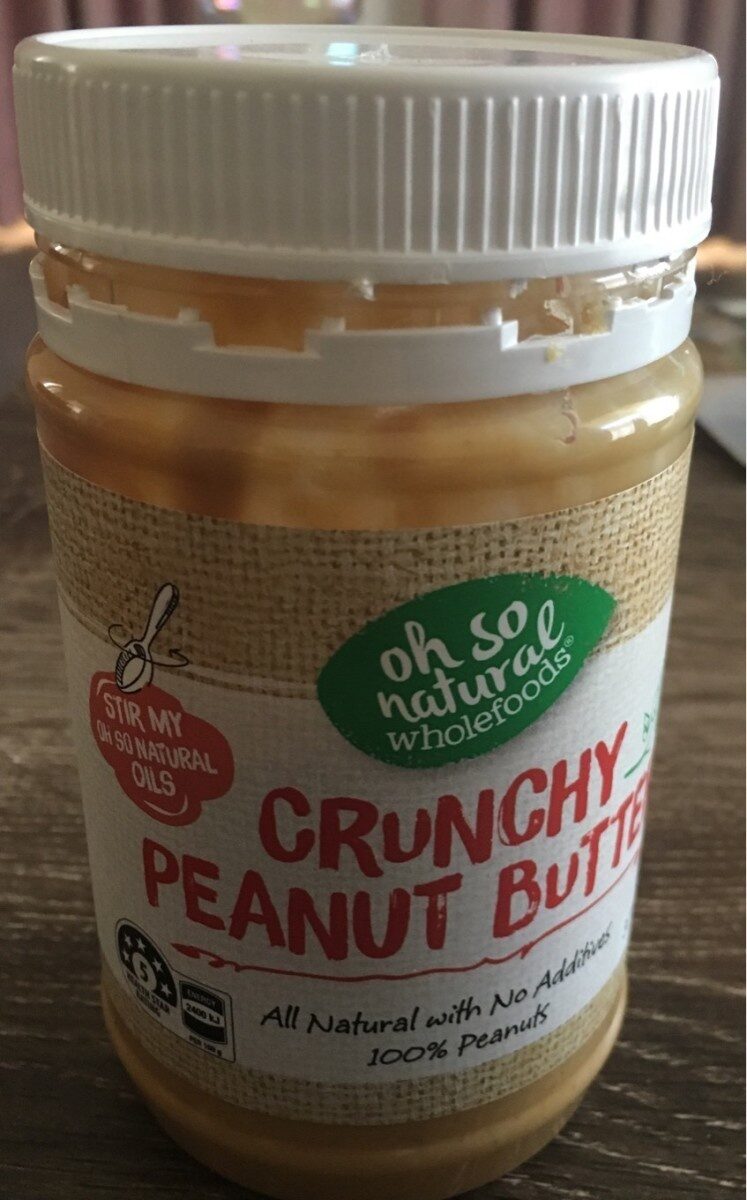 Crunchy peanut butter - Product - fr