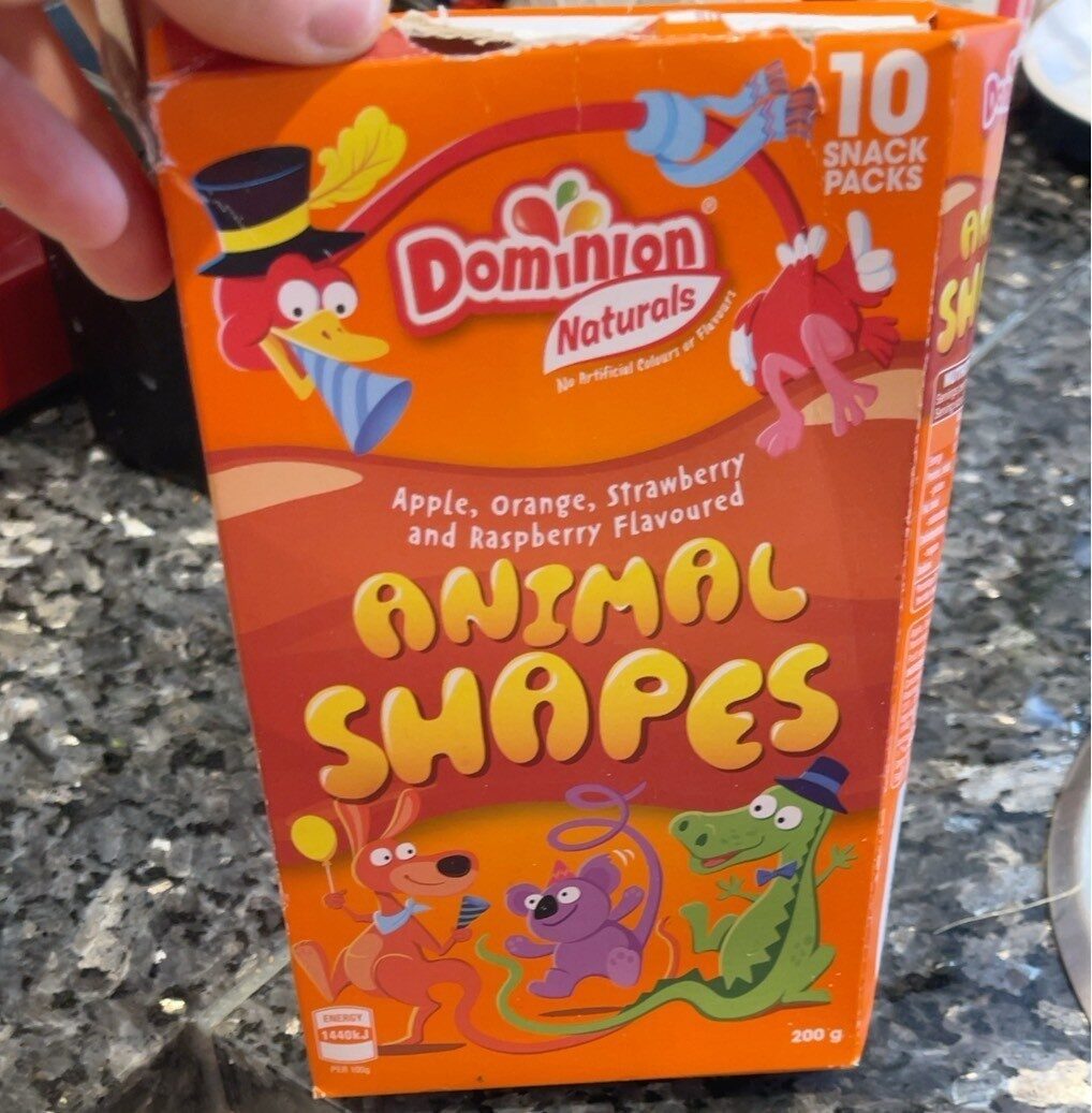 Animal shapes - Product