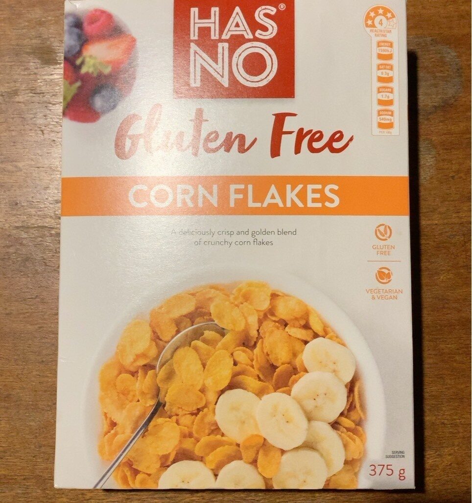HasNO Gluten Free Corn Flakes - Product