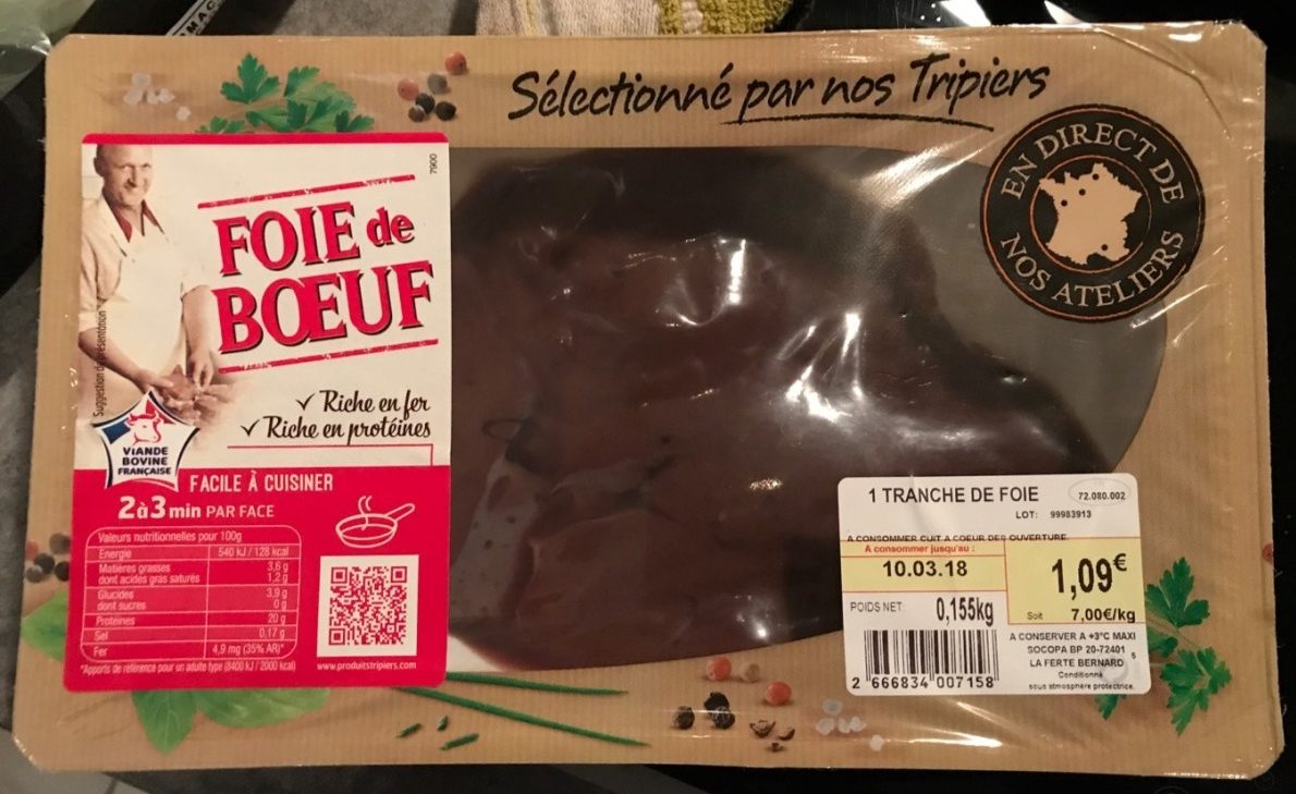 Foie de Bœuf - Product - fr