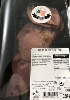 Chutes de rotis de porc - Producto - fr