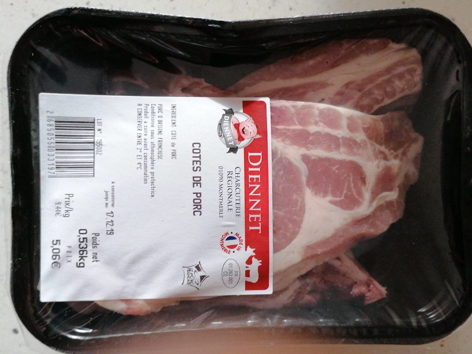 Côté de porc - Product - fr