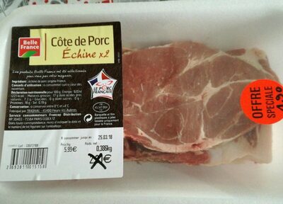 Côté de porc - Product - fr