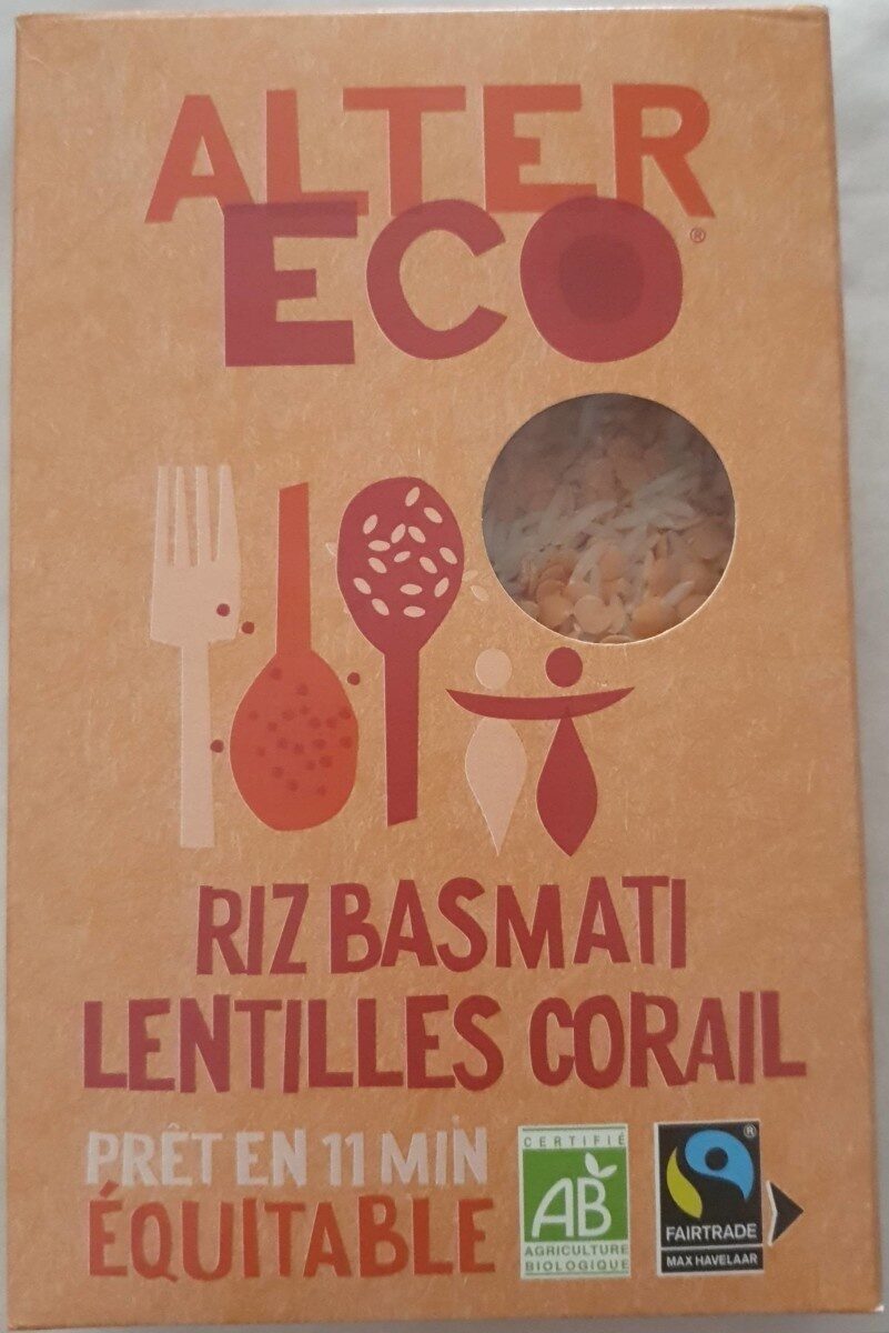 Riz basmati Lentilles corail - Produit