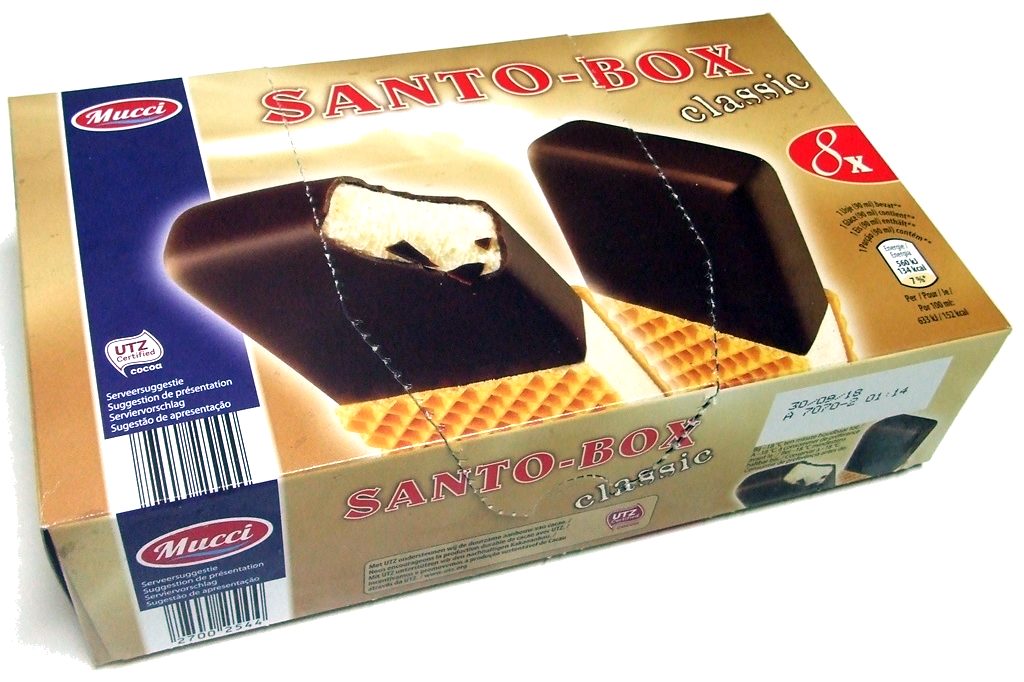 Glace Santo-box 3 parfums - Produto