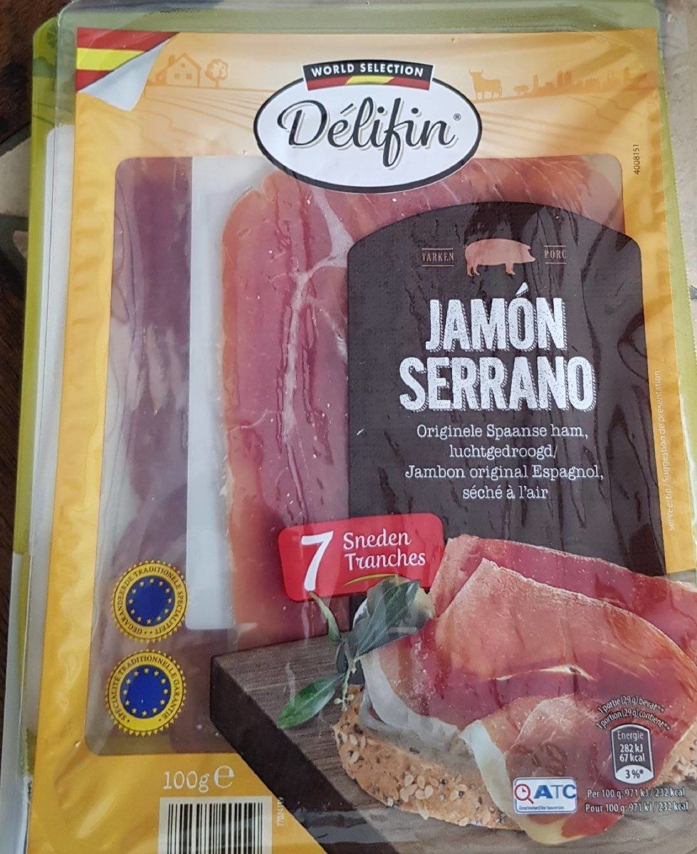 Jamon Serrano - Jambon original Espagnol séché à l'air - Product - fr