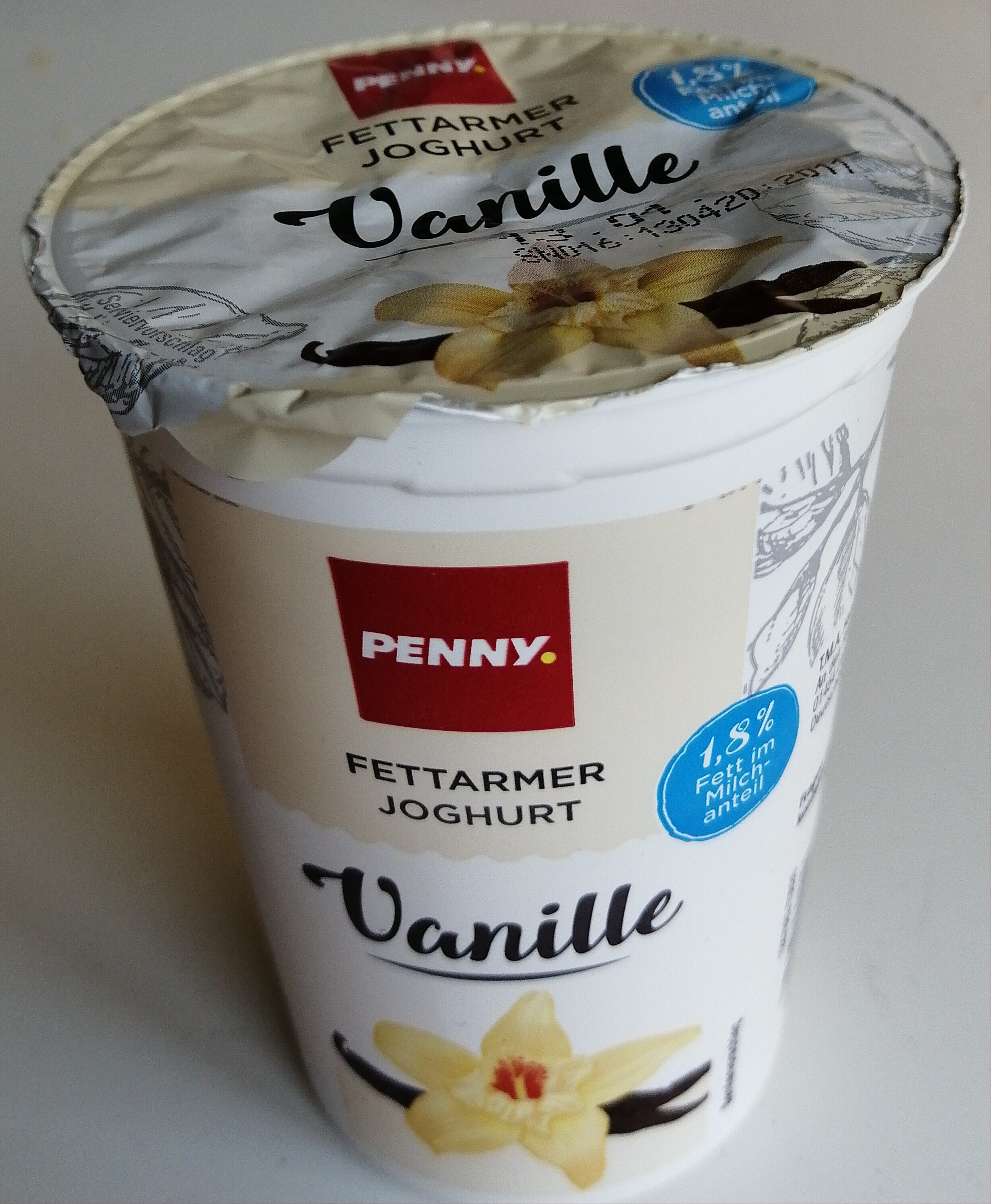 Fettarmer Joghurt Vanille - Produkt - de