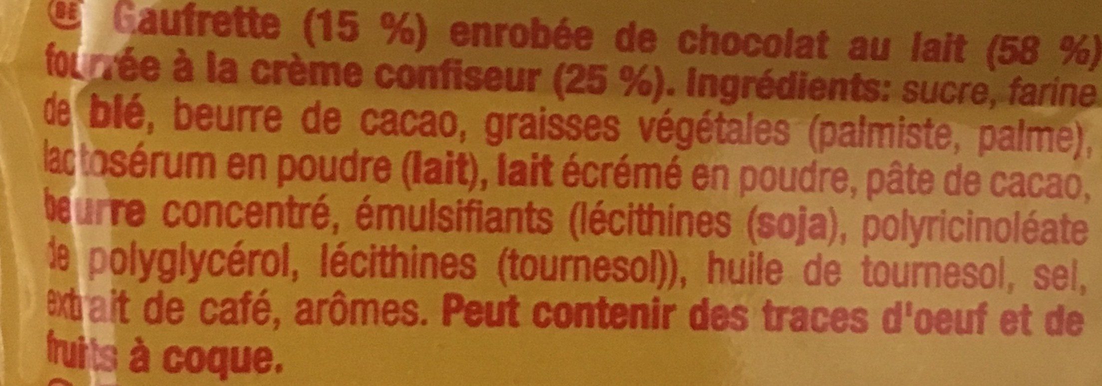 Olé - Ingredients - fr