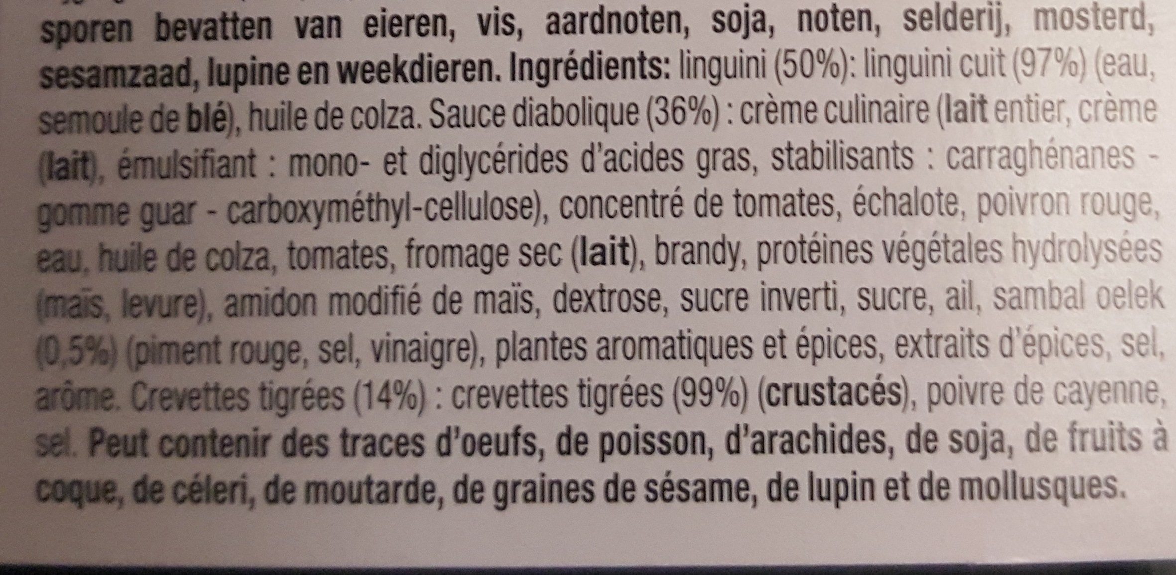 Filet de limande - Ingrediënten - fr