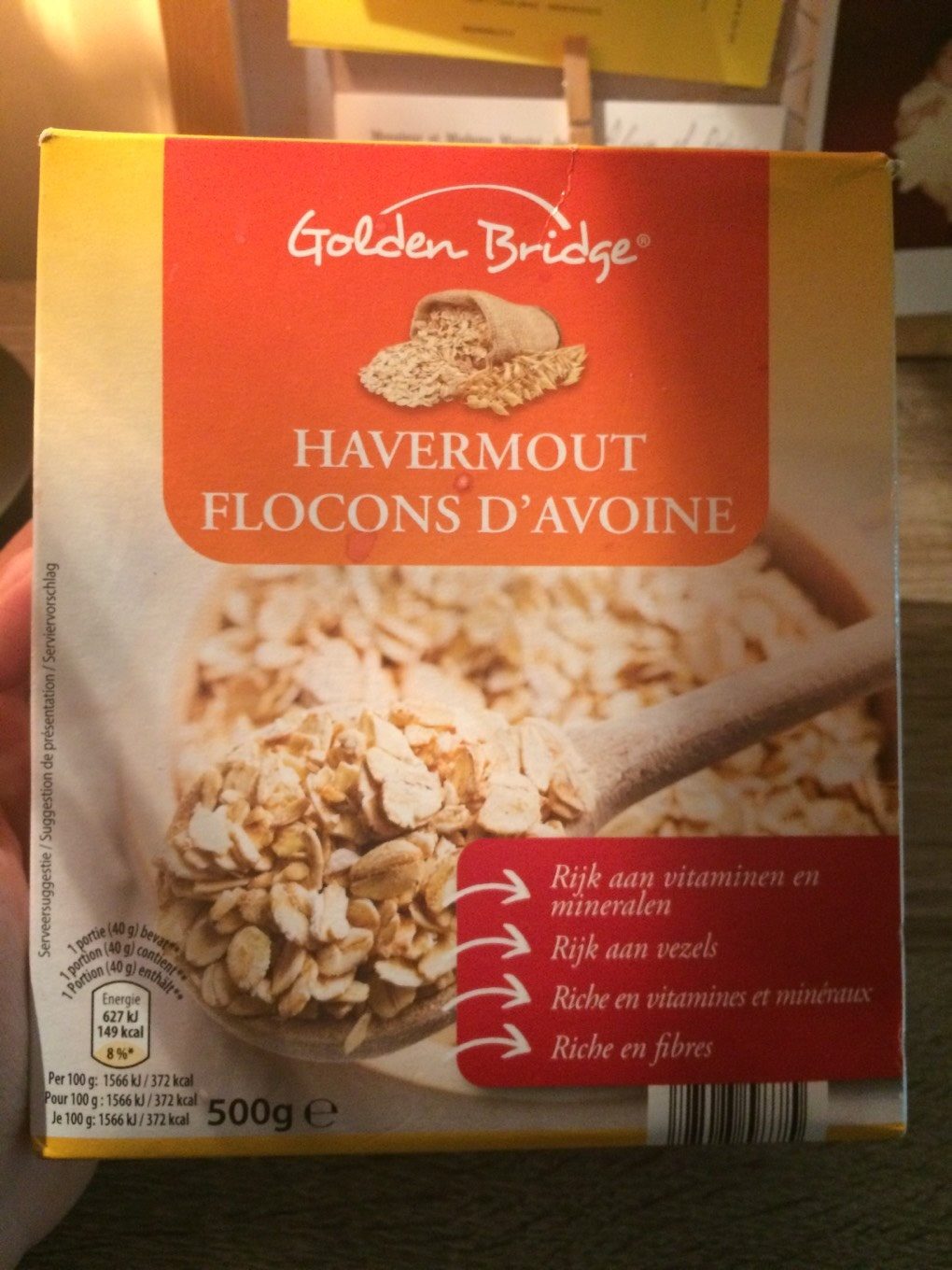 Flocons d’avoine - Produit