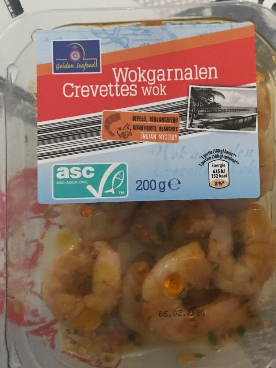Crevettes wok - Product - fr