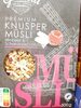 Granola premium knusper Müsli Himbeer und Schokoladenröllchen - Producto