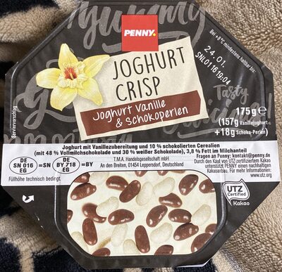 Joghurt Crisp: Joghurt Vanille & Schokoperlen - Produkt