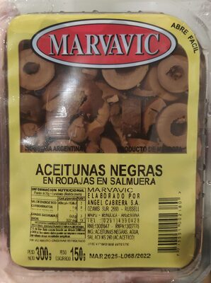 Aceitunas Negras - Product