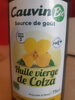 huile vierge de colza - Product