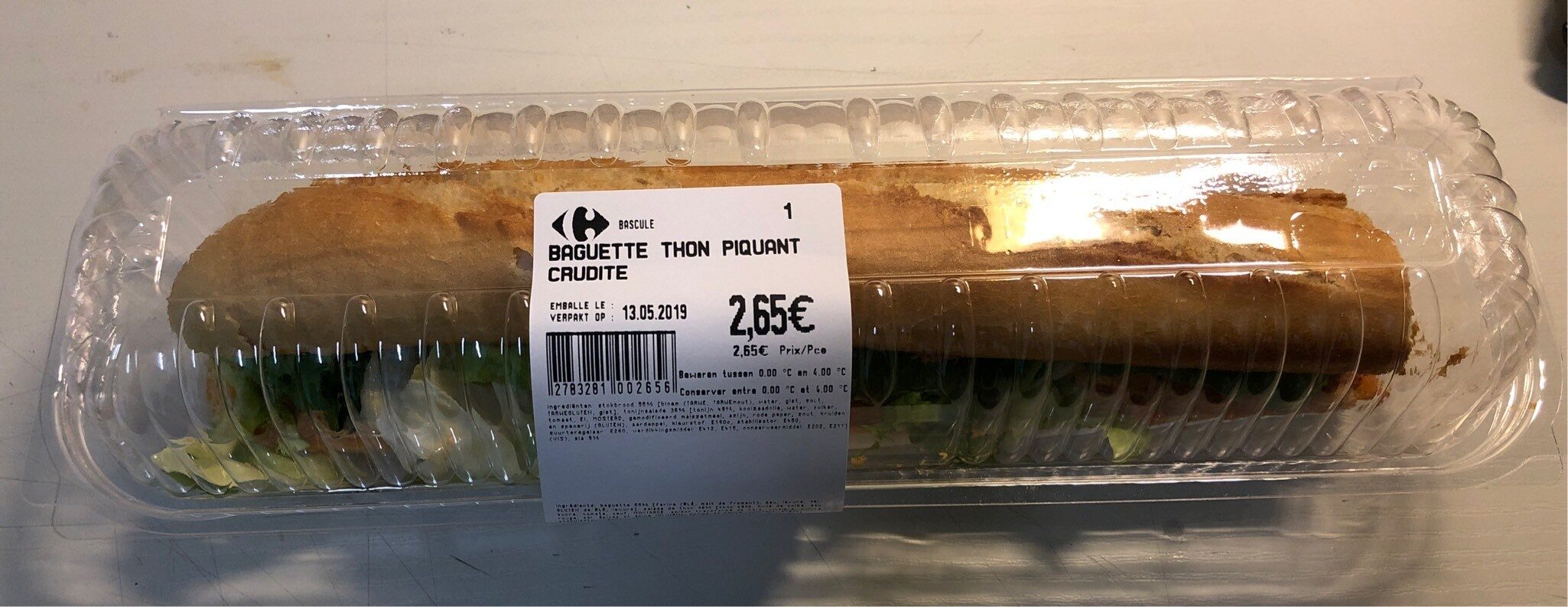Baguette crudité - Product - fr