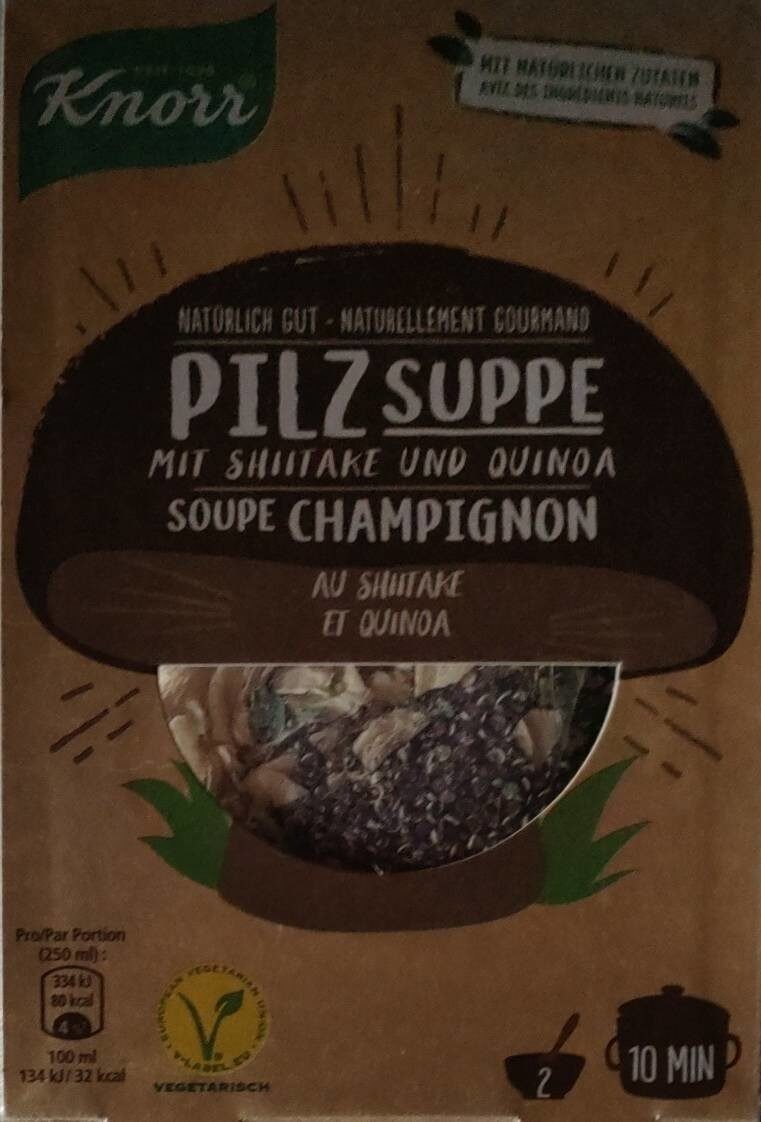 Pilz suppe mit shiitake und quinoa - Prodotto - fr