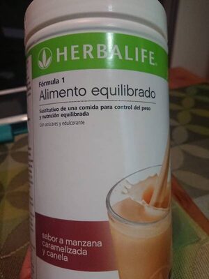 Formula 1 sostituto del pasto Mela Speziata 550 g alimenti Herbalife - Producte - it