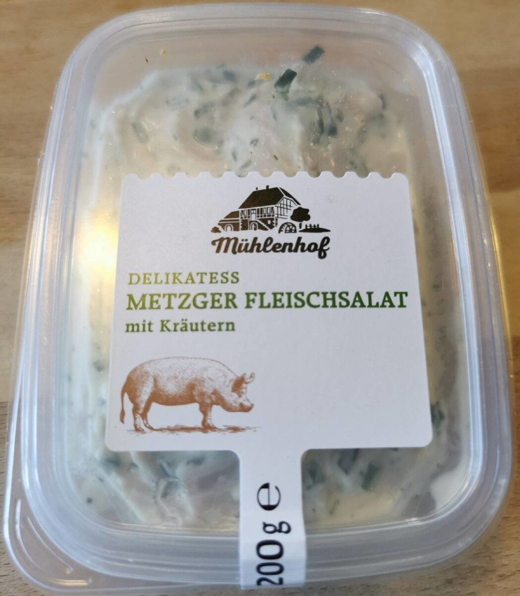 Deliaktes Metzger Fleischsalat mit Kräutern - Produkt