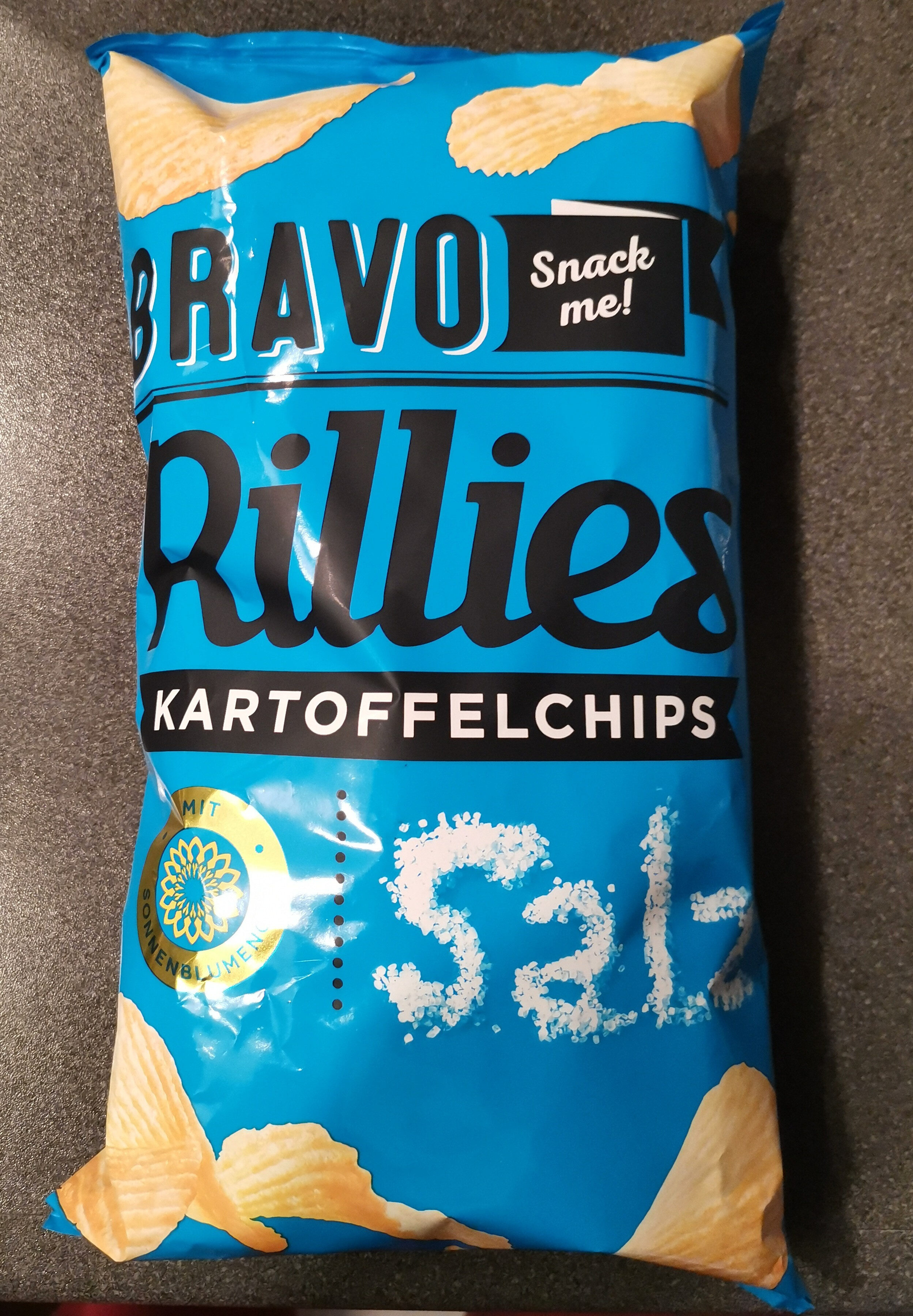 Bravo Rillies Kartoffelchips Salz - Product - de