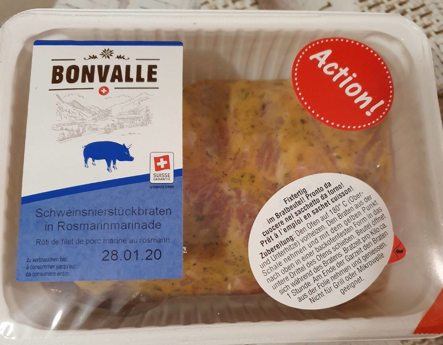 Rôti de filet de porc au romarin - Produit