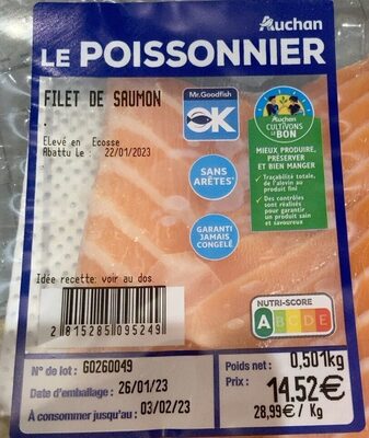 Filet de Saumon - Produkt - fr