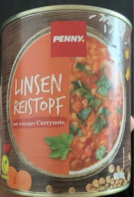 Linsen-Reistopf mit würziger Currynote - Produkt