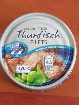 ALDI ALMARE Thunfisch naturell IN Saft und Aufguss ATG 150g 195g Dose 1.49€ 1kg ATG 9.93€ - Product