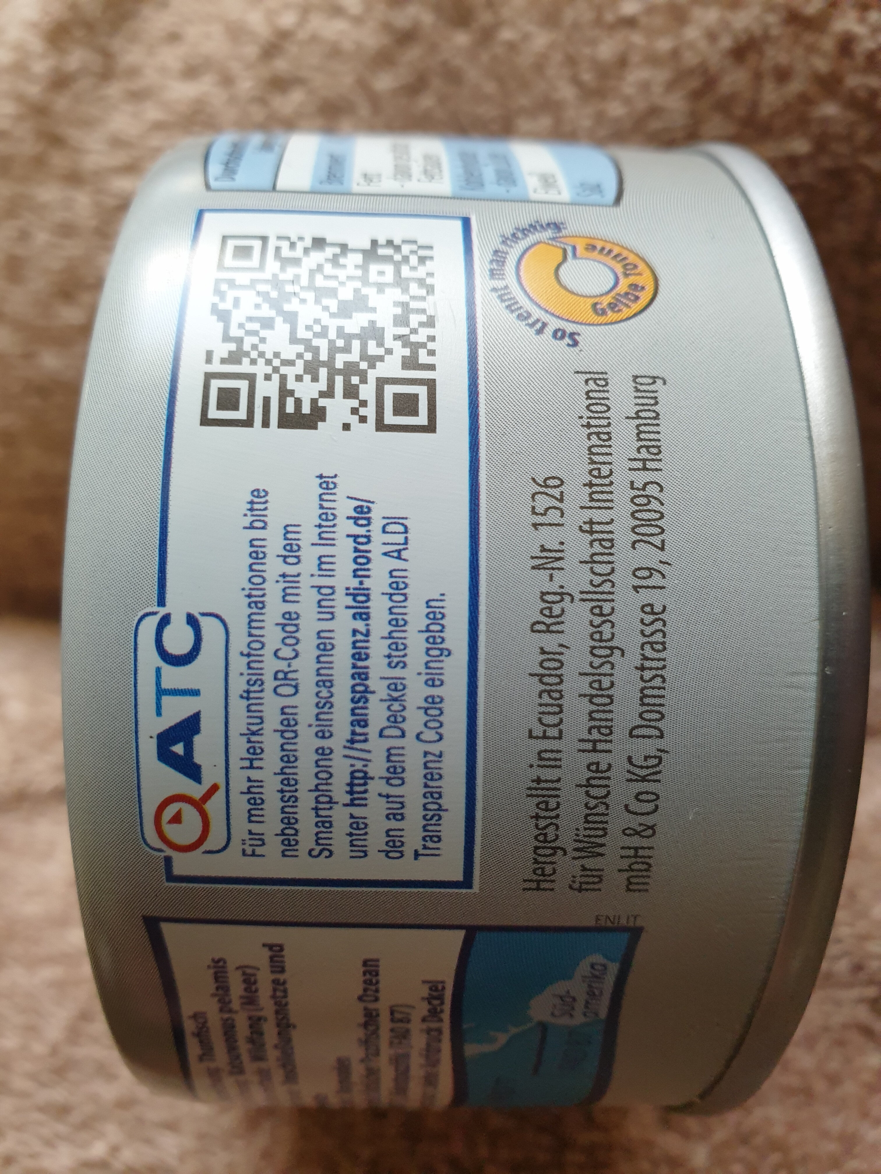 Thunfisch naturell - Recycling instructions and/or packaging information - de