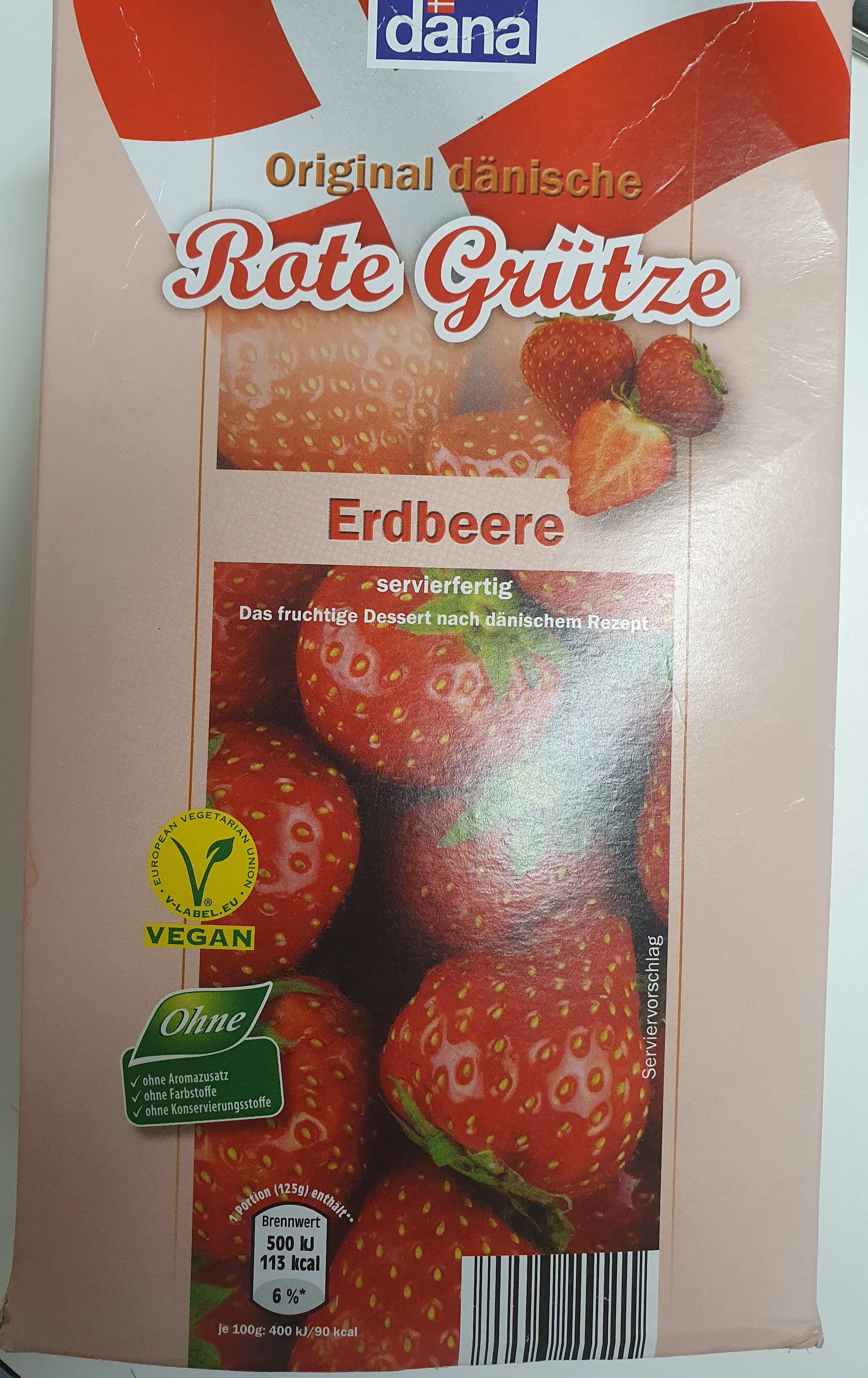 Original Dänische Rote Grütze - Produkt