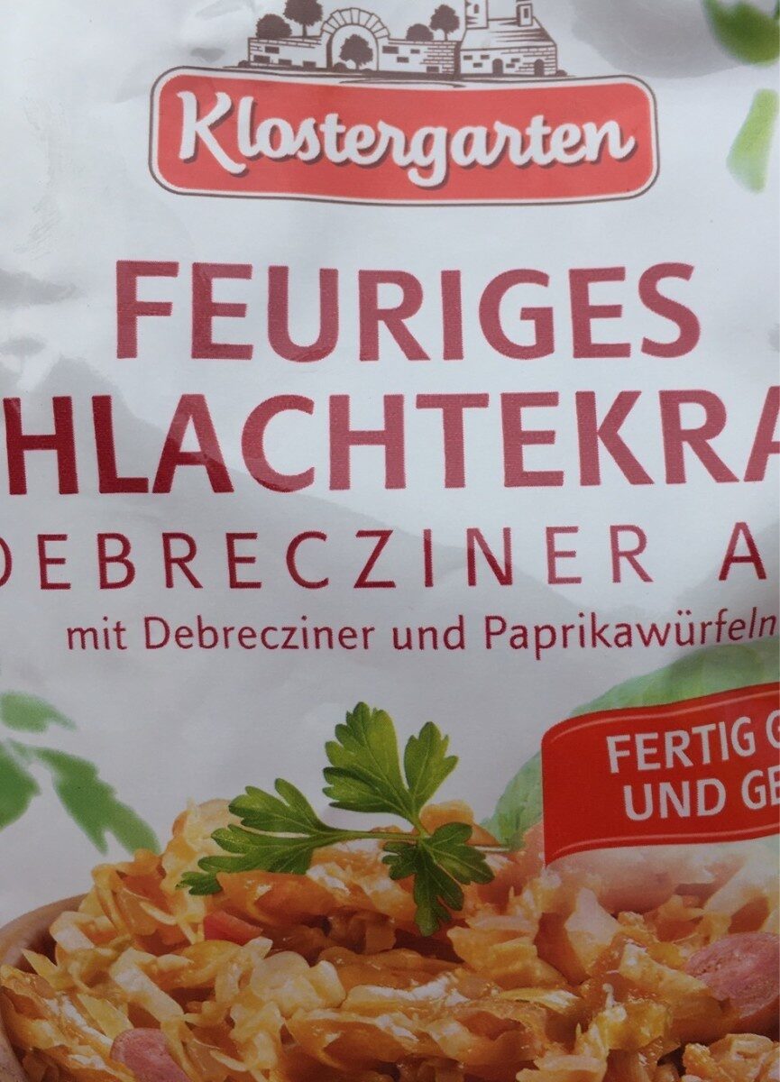 Sauerkraut - Produktua - en