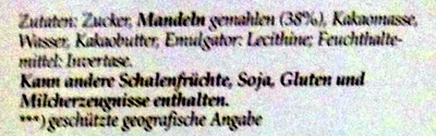 Lübecker Edel-Marzipan - Ingredients - de
