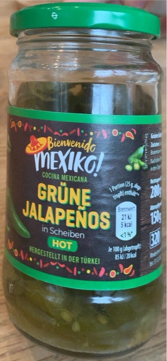 Grüne Jalapeños - Produkt
