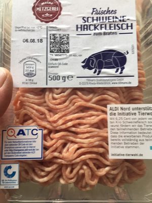 Frisches Schweinehackfleisch zum Braten - Produkt