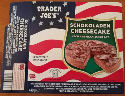 Schokoladen Cheesecake nach amerikanischer Art - Produkt
